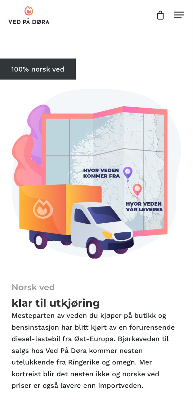 Prisside på vedpadora.no