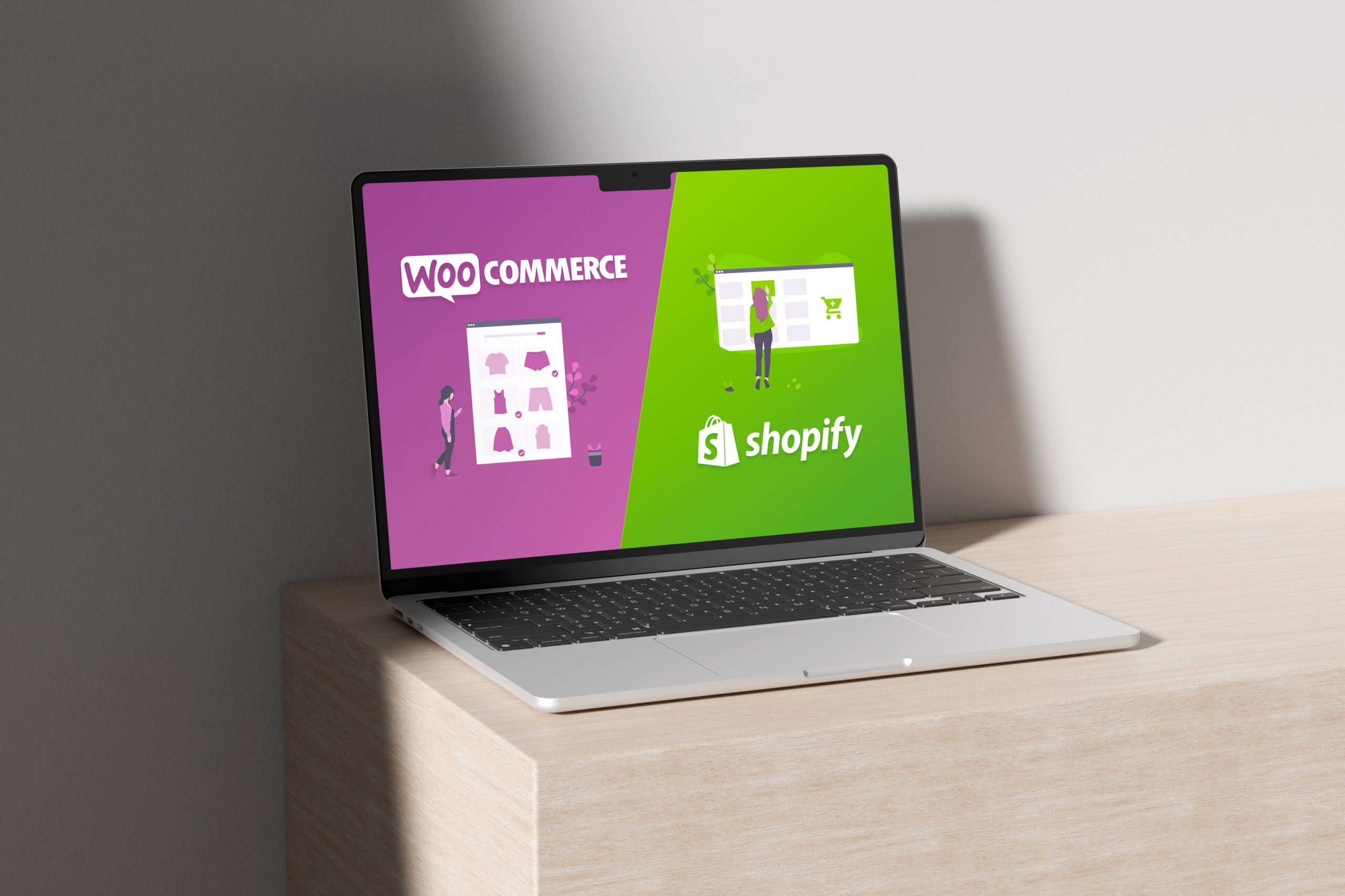 Shopify vs. WooCommerce i 2024